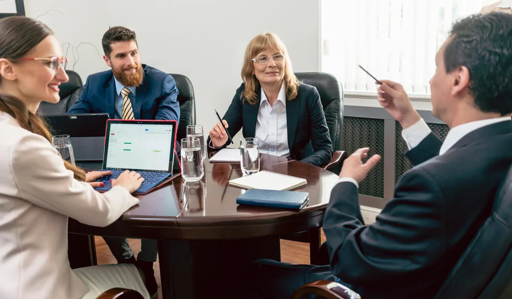 How do risk management committee​s work?